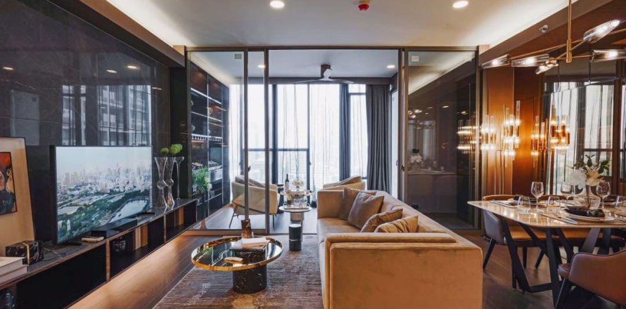 Condominio de 1 dormitorio en Khlong Toei, Bangkok, Tailandia № 71570