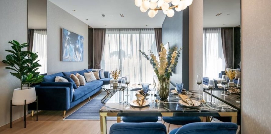 Condominio de 2 dormitorios en Khlong Toei, Bangkok, Tailandia № 133932