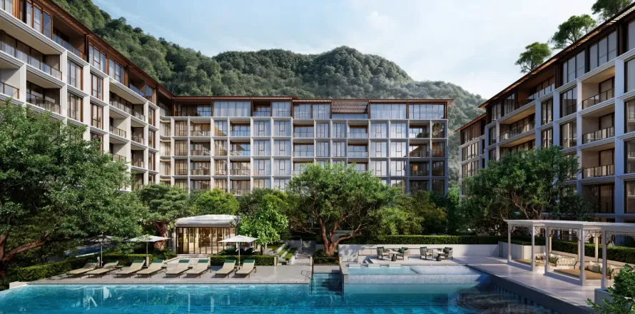 Chalet de 1 dormitorio en Kamala, Tailandia № 190528