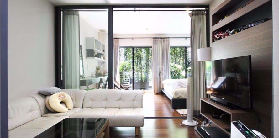 Condominio de 1 dormitorio en Khlong Toei, Bangkok, Tailandia № 48105
