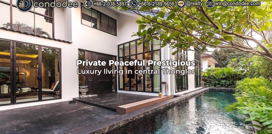 Haus in Watthana, Bangkok, Thailand 4 Schlafzimmer № 201235