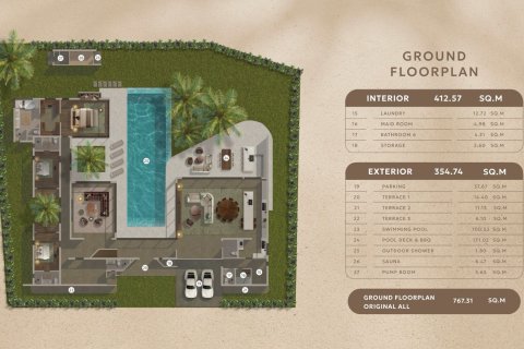 Villa in Bang Tao, Thailand 5 Schlafzimmer № 74479 - Foto 16