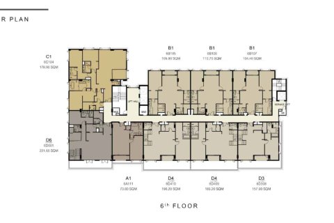 Condominio de 3 dormitorios en Bangkok, Tailandia № 166975 - foto 5