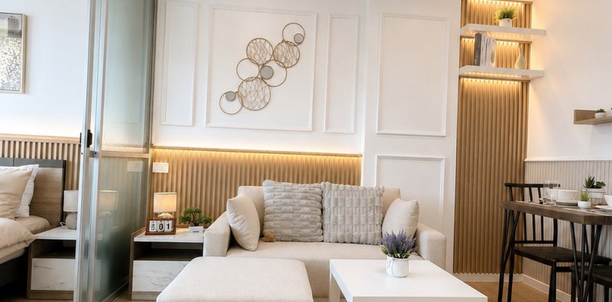 Apartamento de 2 habitaciones en Pattaya, Tailandia № 205765