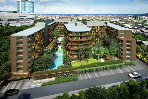 Condo in Pattaya, Thailand, 1 bedroom  № 184128