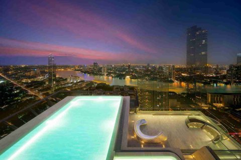 Eigentumswohnung in Thonburi, Bangkok, Thailand, 3 Schlafzimmer  № 183804 - Foto 6