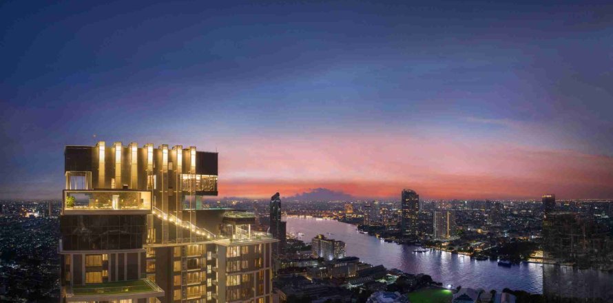 Eigentumswohnung in Thonburi, Bangkok, Thailand, 3 Schlafzimmer  № 183804