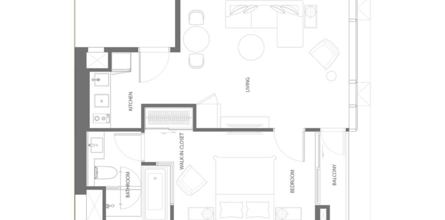 Off-Plan THE STRAND THONGLOR in Bangkok, Thailand № 9363 - Foto 1