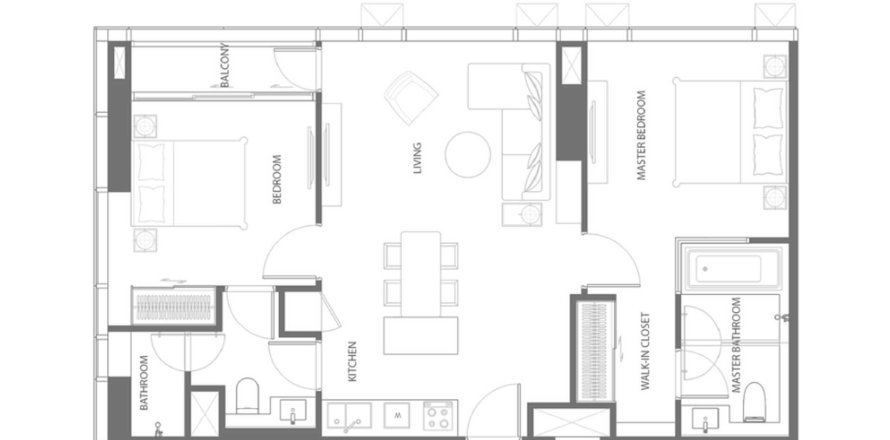 Off-Plan THE STRAND THONGLOR in Bangkok, Thailand № 9363 - Foto 1
