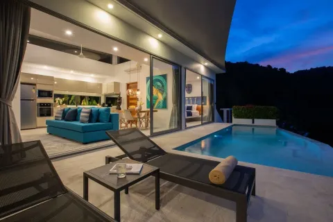 Chalet de 3 dormitorios en Ko Samui, Tailandia № 173414 - foto 15