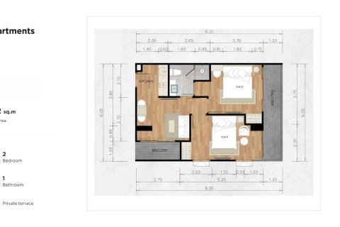 Condominio de 2 dormitorios en Karon, Tailandia № 165768 - foto 17