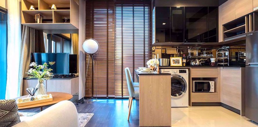 Condominio de 1 dormitorio en Bangkok, Tailandia en The Line Asoke - Ratchada № 51383