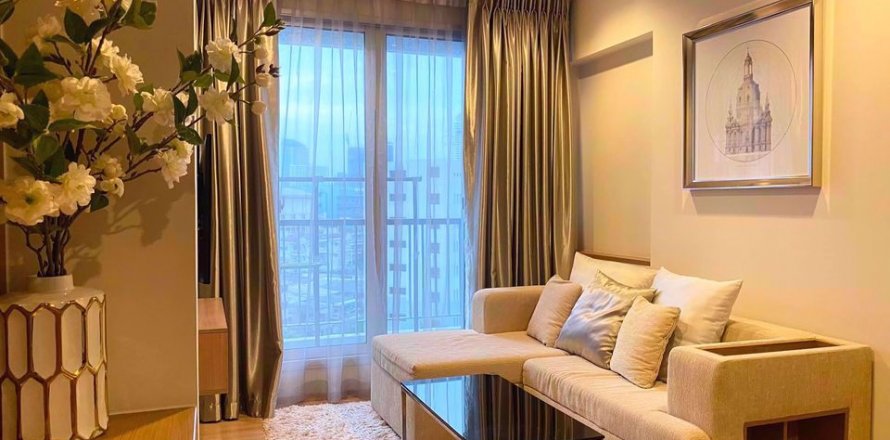 Condominio de 1 dormitorio en Bangkok, Tailandia en Rhythm Sathorn - Narathiwas № 51381
