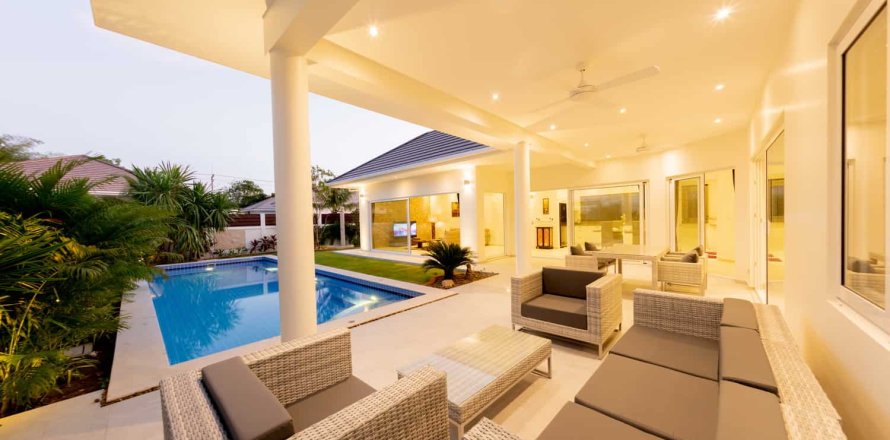 Chalet de 3 dormitorios en Hua Hin, Tailandia № 166485