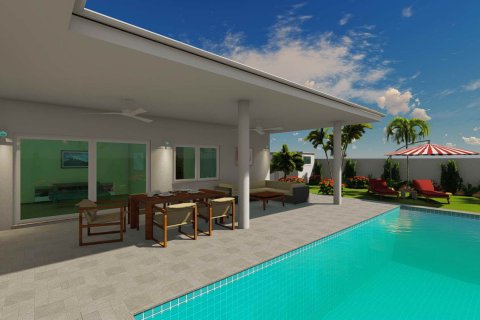 Chalet de 3 dormitorios en Hua Hin, Tailandia № 166489 - foto 3