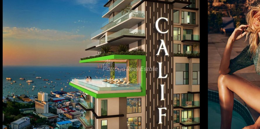 Condominio de 1 dormitorio en Pattaya, Tailandia № 203367