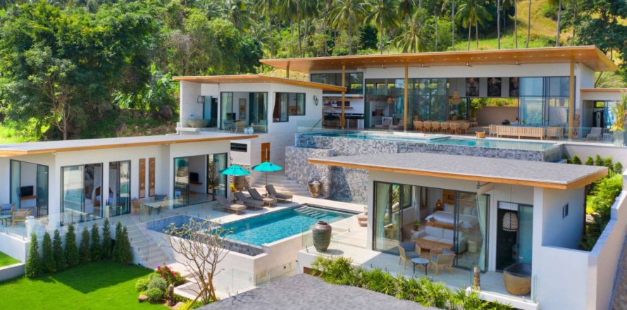 Casa de 6 dormitorios en Ko Samui, Tailandia № 180725