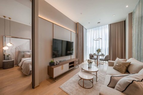 Estudio en el condominio en Bangkok, Tailandia № 180728