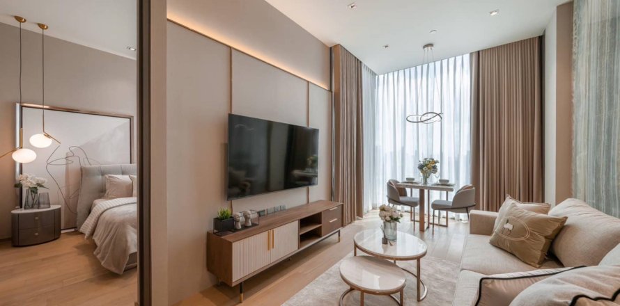 Estudio en el condominio en Bangkok, Tailandia № 180728