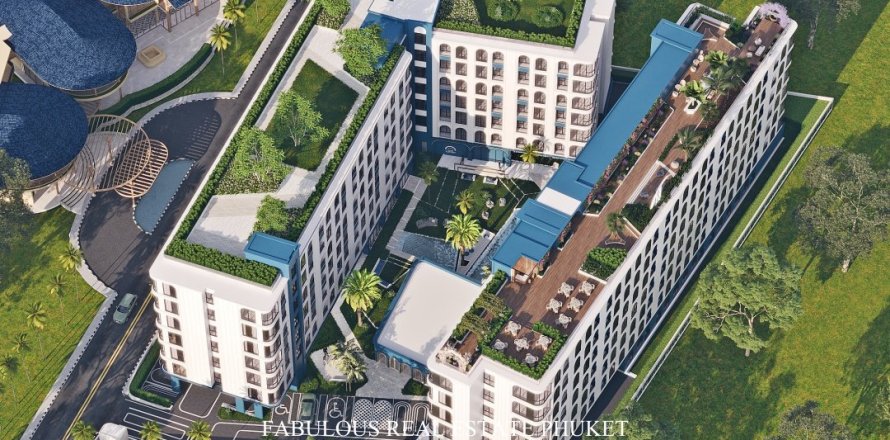 Condo à Bang Tao, Thaïlande, 1 chambre № 179740