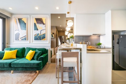 Condo à Bangkok, Thaïlande, 2 chambres  № 233279
