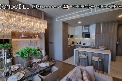 Condo in Watthana, Bangkok, Thailand, 2 bedrooms  № 200839 - photo 19