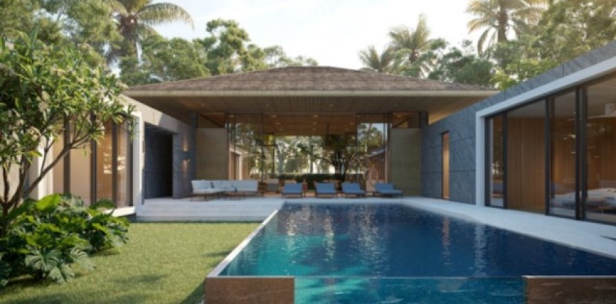 Chalet de 4 dormitorios en Bang Tao, Tailandia № 191137