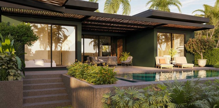 Chalet de 2 dormitorios en Surat Thani, Tailandia № 154533