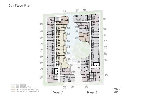 Condominio de 1 dormitorio en Bangkok, Tailandia № 165239 - foto 13