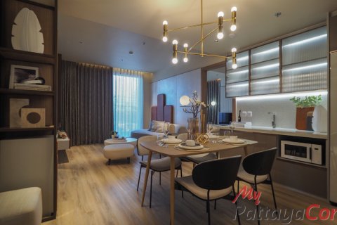 Condominio de 2 dormitorios en Pattaya, Tailandia № 34113
