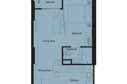 Condominio de 1 dormitorio en Bangkok, Tailandia № 183484 - foto 5