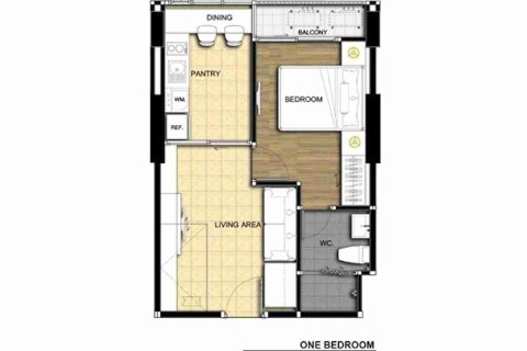 Condominio de 1 dormitorio en Bangkok, Tailandia № 183481 - foto 4