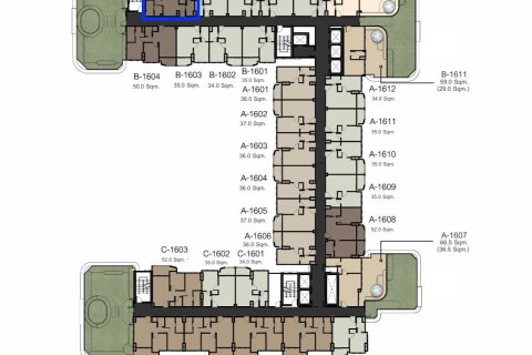Condo à Pattaya, Thaïlande, 2 chambres № 173471 - photo 12