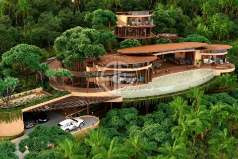 Chalet de 4 dormitorios en Ko Samui, Tailandia № 190845 - foto 2