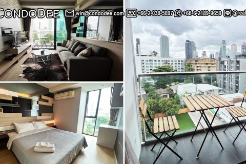 Condominio de 1 dormitorio en Watthana, Bangkok, Tailandia № 201010