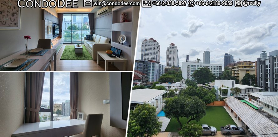 Condo à Watthana, Bangkok, Thaïlande, 1 chambre  № 201012