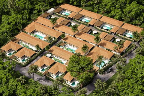 Hors-plan Boho Village Hin Kong à Koh Pha Ngan, Thaïlande № 75714