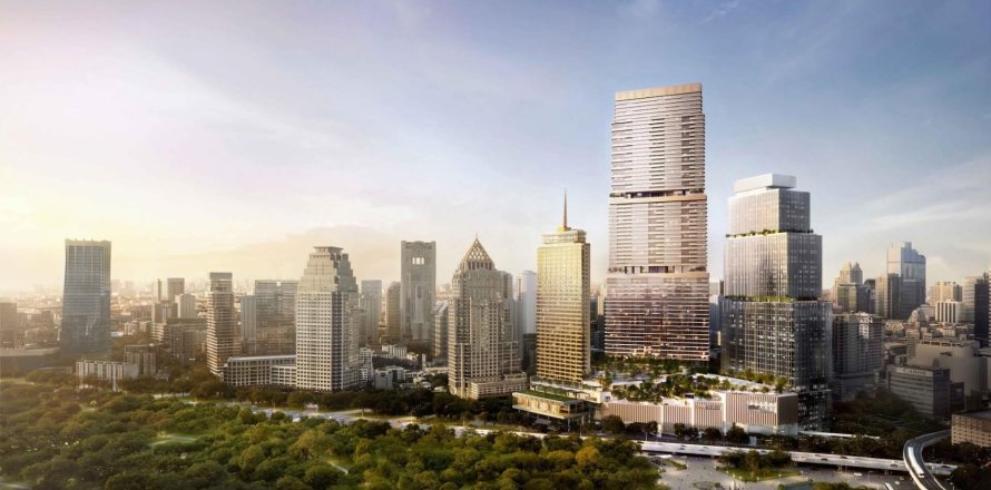 Condominio de 2 dormitorios en Pathum Wan, Bangkok, Tailandia № 178902