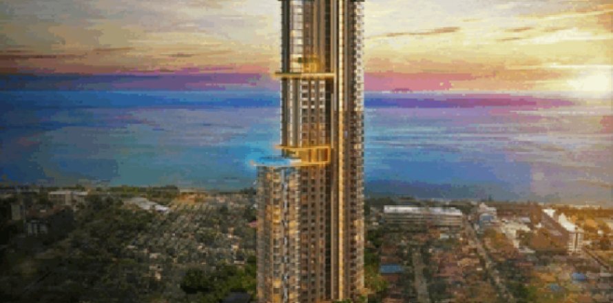 Apartamento de 1 dormitorio en Jomtien Beach, Pattaya, Tailandia № 203993