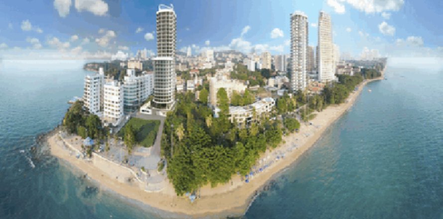 Apartamento de 1 dormitorio en Pattaya, Tailandia № 203995