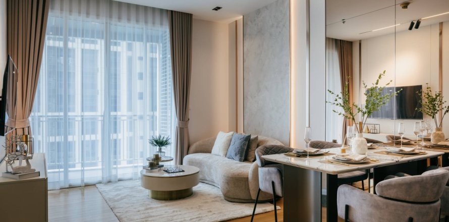 Estudio en el condominio en Bangkok, Tailandia № 180636
