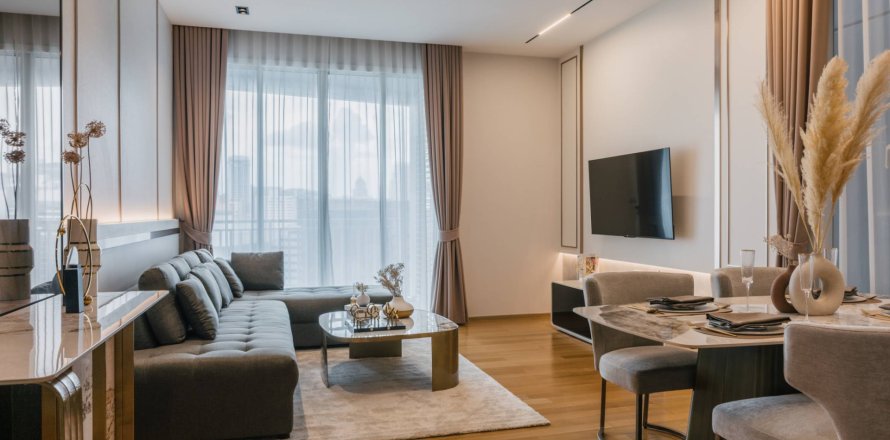 Condominio de 2 dormitorios en Bangkok, Tailandia № 180633