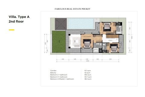 Chalet de 4 dormitorios en Rawai, Tailandia № 179723 - foto 7