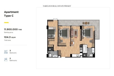 Condominio de 2 dormitorios en Rawai, Tailandia № 179724 - foto 9