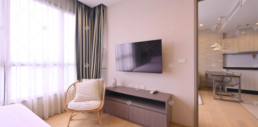Condo à Bangkok, Thaïlande, 1 chambre № 186989