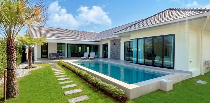Chalet de 3 dormitorios en Hua Hin, Tailandia № 152598