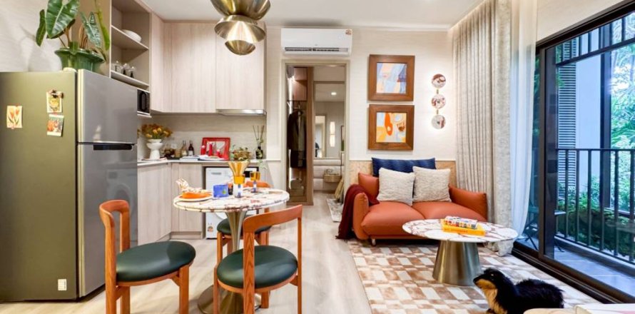 Condo à Bangkok, Thaïlande, 2 chambres № 176841