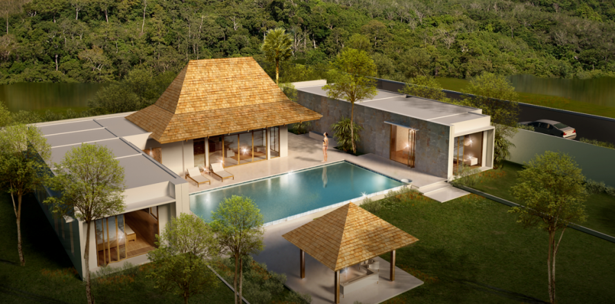 Chalet de 2 dormitorios en Bang Tao, Tailandia № 179685