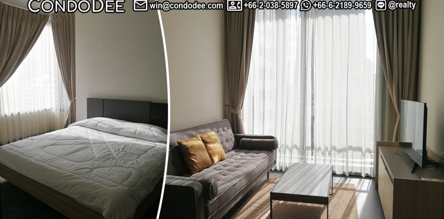 Condo à Watthana, Bangkok, Thaïlande, 1 chambre  № 200567