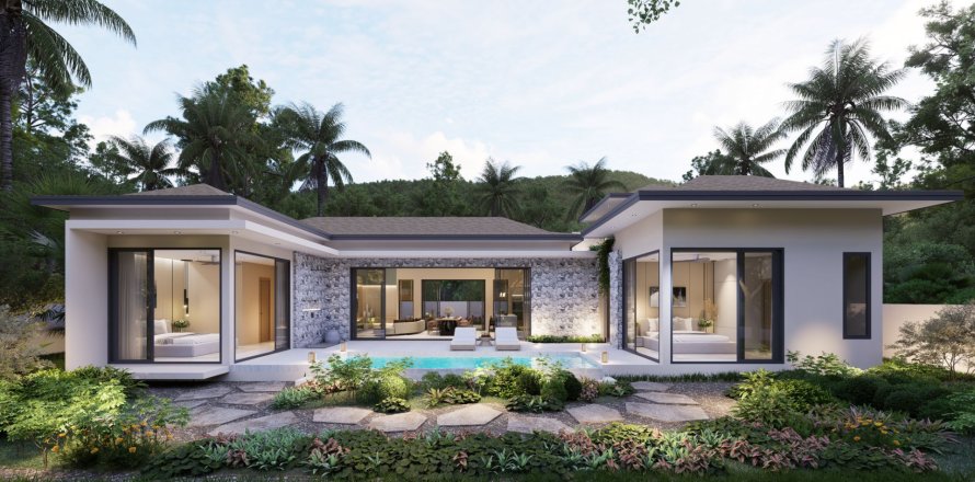 Haus in Ko Samui, Thailand 3 Schlafzimmer № 154506